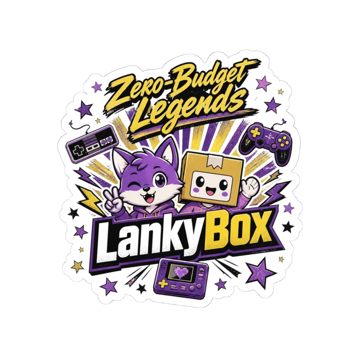 LankyBox "LankyBox" Sticker