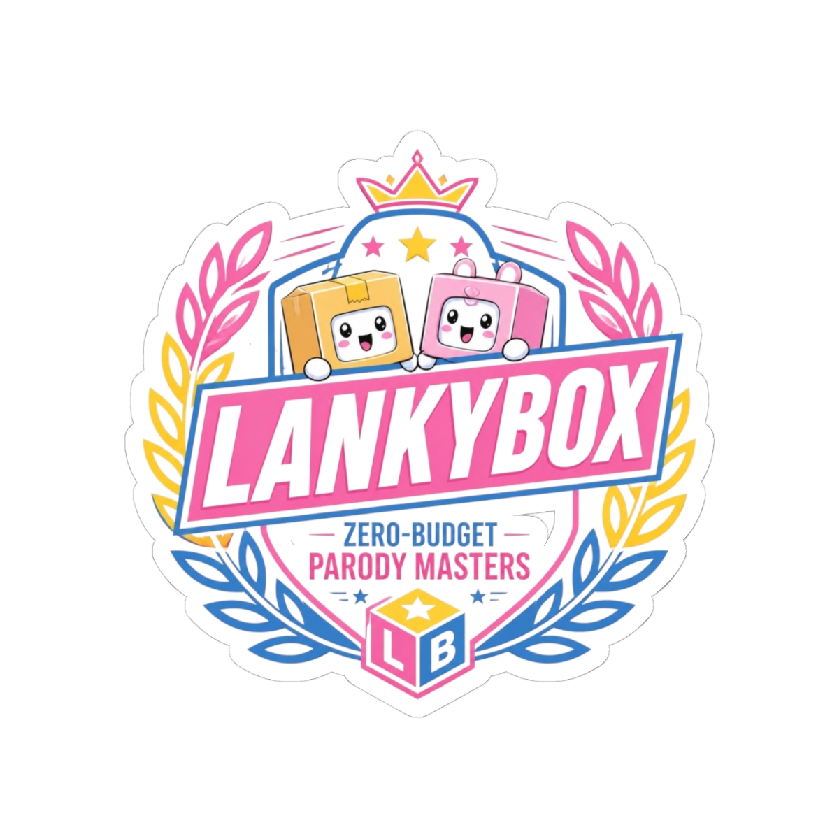 LankyBox "LANKYBOX" Sticker